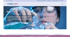 Desktop Screenshot of manchem.co.za